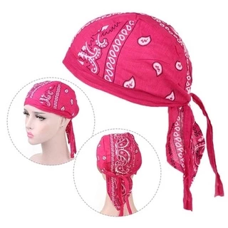 NEBULANEST หมวกโจรสลัดกีฬากลางแจ้งมะเร็ง Chemo หมวกผ้าฝ้าย Elastic Headscarf Bandana