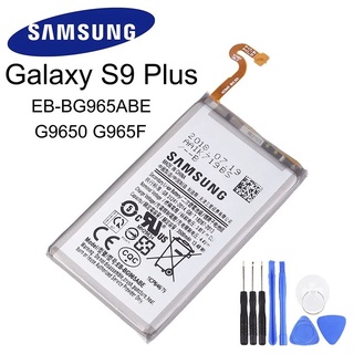 แบตเตอรี่สำหรับ Samsung GALAXY S9 Plus G9650 S9 + G965F EB-BG965ABE แบตเตอรี่ 3500mAh