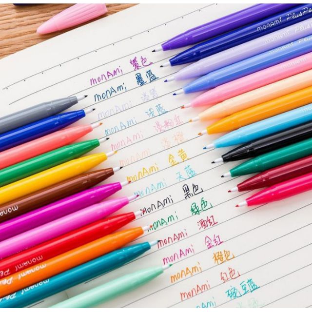 ปากกาสี monami  36 สี/24สี/12สี พร้อมส่ง