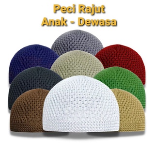 Peci Rajut Anak Dewasa