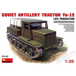 MI35140 Ya-12 SOVIET ARTILLERY TRACTOR. LATE 1/35