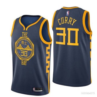 เสื้อกีฬาแขนกุด ลายทีม ACE NBA Jersey Golden State Warriors No.30 Stephen Curry พลัสไซซ์