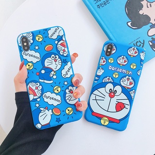 เคสโทรศัพท์มือถือแบบนิ่ม ลายการ์ตูนโดเรม่อนน่ารัก สีฟ้า สําหรับ Samsung Galaxy A10 M10 A10S A20 A30 M10S A20S A50 A30S A50S A70 A70S A51 A71 A53 5G A13 4G 5G A13 Lite