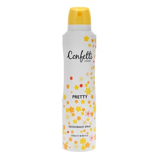 Free Delivery Confetti Body Spray Pretty 250ml. Cash on delivery