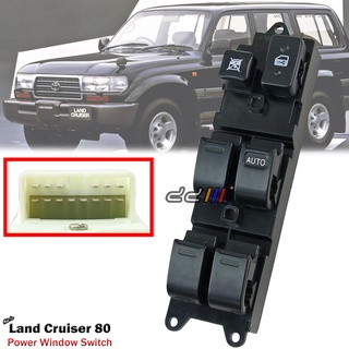 สวิตช์หน้าต่างรถยนต์ สําหรับ Toyota Land Cruiser 80 Unser OLD 98 Corolla AE100 AE101