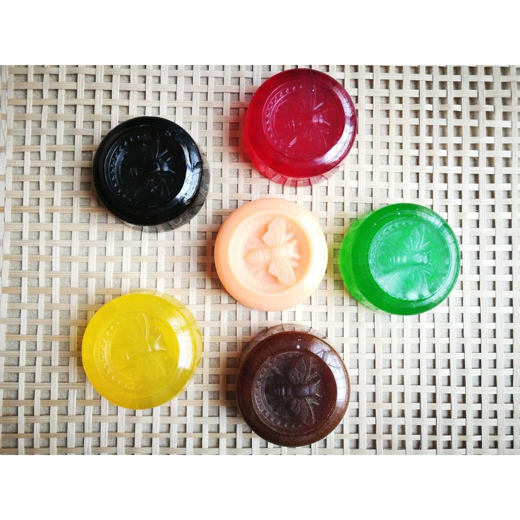 Patima Natural Soap สบู่กลีเซอรีนน้ำผึ้ง Handmade ก้อนเล็ก  50กรัม