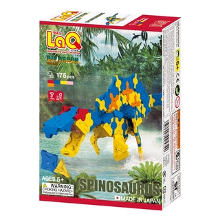 LaQ Spinosaurus ลาคิว ของเล่นตัวต่อเสริมพัฒนาการ เสริมทักษะ ช่วยพัฒนา IQ, EQ ผลิตในญี่ปุ่น สำหรับเด็ก 5 ขวบขึ้นไป