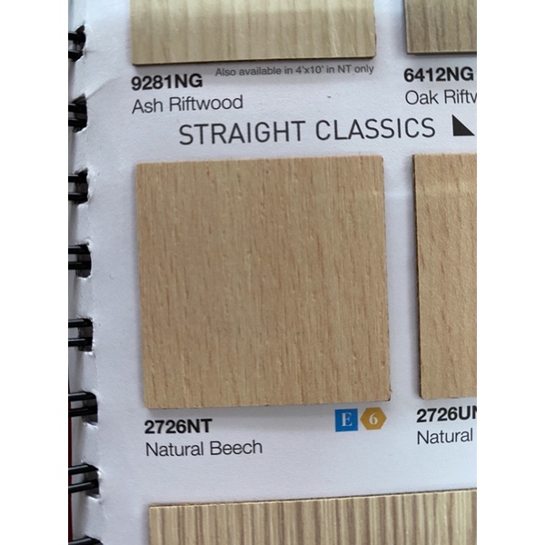 แผ่นโฟเมก้า Formica PP 2567 NT ลายไม้  ขนาด 80 x 120 ซม. หนา 0.8 มม.  ใช้เป็นวัสดุปูหน้าโต๊ะ เก้าอี้