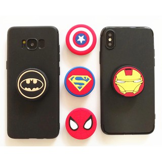 [พร้อมส่ง] 3D Popsocket แหวนติดโทรศัพท์มือถือ แหวนติดเคส ลายการ์ตูนน่ารัก IRing