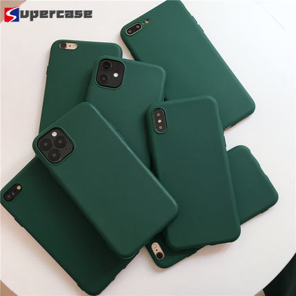 Samsung Galaxy Note 8 5 J7 J2 Prime J3 2016 Solid Color Phone Case Silicone Cover Cute Candy Color S