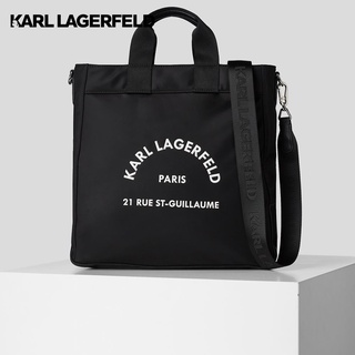 KARL LAGERFELD RUE ST-GUILLAUME NYLON NORTH-SOUTH TOTE 225W3018 กระเป๋าสะพายข้าง