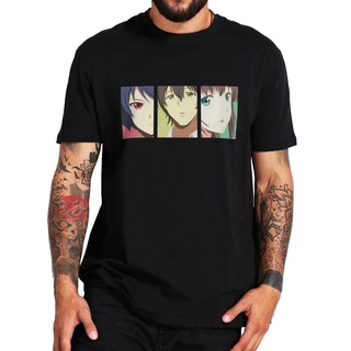 ถูกสุดๆเสื้อยืดลําลอง ผ้าฝ้าย แขนสั้น พิมพ์ลายอนิเมะมังงะ Hina Natsuo Fujii Rui Tachibana แฟชั่นฤดูร้อน สําหรับแฟนสาว