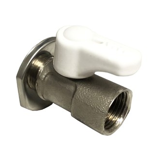 มินิบอลวาล์ว มินิบอลวาล์ว MF ANA 1/2 นิ้ว สีขาว วาล์วน้ำ งานระบบประปา MINI BALL VALVE ANA MF 1/2” WHITE