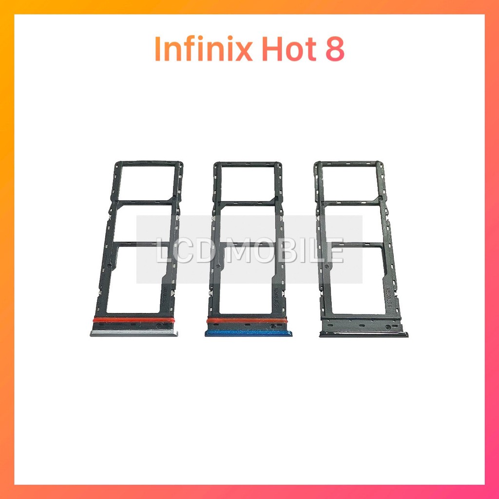 ถาดใส่ซิมการ์ด | Infinix Hot 8 | SIM Cards Tray | LCD MOBILE
