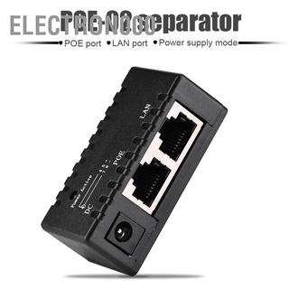 [คลังสินค้าใส]Electron000 Poe Splitter อะแดปเตอร์หัวฉีดเชื่อมต่อเครือข่าย Lan เครือข่ายไฟฟ้า