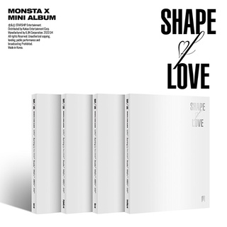 MONSTA X - Mini 11th Album [SHAPE of LOVE] 4 ver. SET - Official Sealed