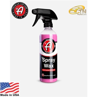 Adams Spray Wax (16 oz/473 ml) ผลิตภัณฑ์สเปรย์แว๊กซ์เคลือบสีภายนอกรถยนต์