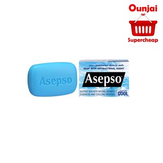 Asepso Soothing Cool อาเซปโซ สบู่สูตร เย็นสดชื่น (ซู้ตติ้ง คูล)