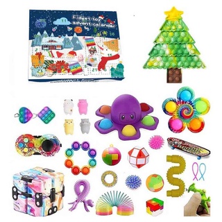 Christmas Advent Calendar Fidget Toy Spot Event Set Christmas Gift Brand New