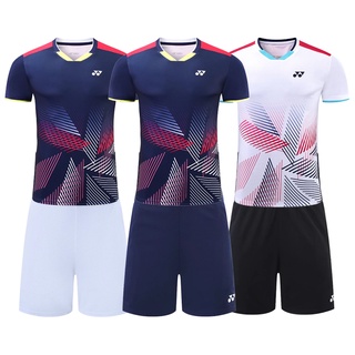 Yonex Men Badminton Jersey Set ชุดเสื้อแบดมินตัน/เสื้อผู้ชาย/กางเกง