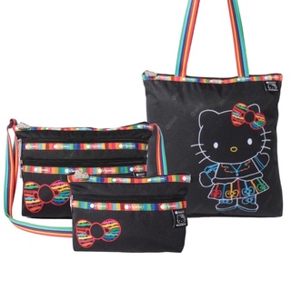 กระเป๋า LeSportsac Hello Kitty Cosmetic Bag, Pouch, Traveling ฺBag Shoulder Bag