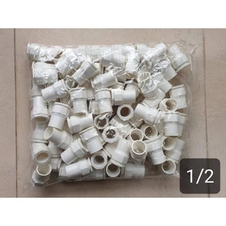 คอนเน็ตเตอร์เข้ากล่อง สีขาวขนาด 3หุน (3/8") 4 หุน(1/2") และ 6 หุน(3/4")