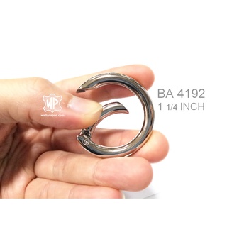 BA 4192 ตะขอกลม ห่วงสปริง ขนาด1.25นิ้ว 1ชิ้น Gate Spring O-Ring 1.25 inch 1 piece