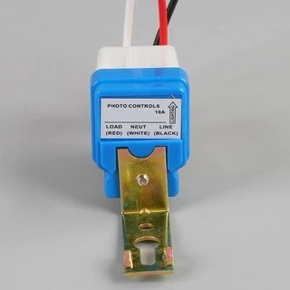 สวิตซ์แสง แสงแดด เซนเซอร์แสง 10 แอมป์ Photo switch 12V, 24V, 220V 10A