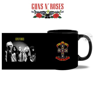 Guns N Roses แก้วกาแฟสกรีนรูปรอบแก้ว ภาพคมชัดสวยงาม ของใหม่มือหนึ่ง ใช้เป็น ของขวัญ ปีใหม่ / Guns06