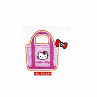 กาชาปอง กระเป๋าจิ๋ว Hello Kitty 45th Anniversary 90S.