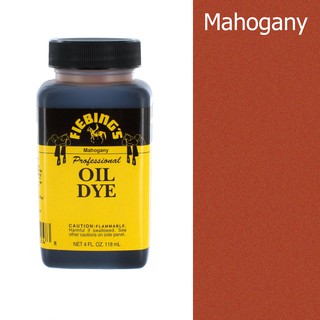 Fiebings Professional Oil Dye สีย้อมหนัง Mahogany 4 oz.