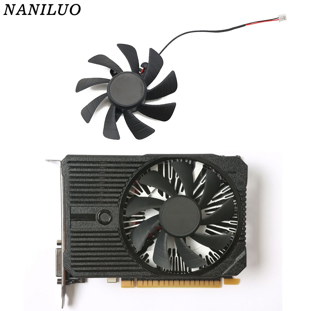GA92S2U 85 มม.2PIN GTX 1050 MINI Cooler พัดลมเปลี่ยนสําหรับ ZOTAC GeForce GTX 1050 Mini 2GB GeForce 