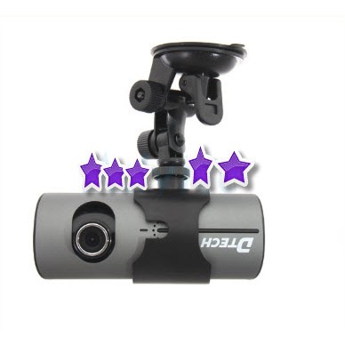กล้องติดรถยนต์ R300 GPS Car Camera 'DTECH' TCM002ประกัน1ปี