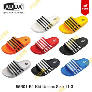 🔥พร้อมส่ง🔥รุ่นยอดนิยม🔥 Adda 55R01-B1 แท้💯% รองเท้าแตะ Adda รองเท้าเด็กผู้หญิง รองเท้าเด็กผู้ชาย รองเท้าเด็กแตะ ไซส์ 11-3