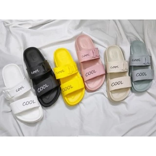 รองเท้าแตะแฟชั่นผู้หญิง สายคาดดีไซด์เก๋ แบบสวม พื้นนิ่ม น้ำหนักเบา มี 6 สี L1