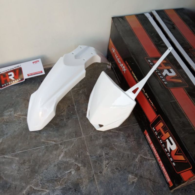 บังโคลนบังโคลนหน้า yz แผ่นตัวเลขใหม่ yz 85 supermoto klx 150 dtracker crf 150 R wr