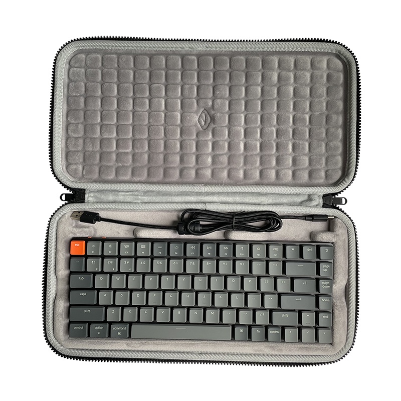 แฟชั่น Hard กระเป๋าสําหรับ Keychron K1 K2 K3 K3 PRO K3 Max K4 K5 K6 K7 K7 Pro K8 K10 K12 K14 C1 Q3 Q