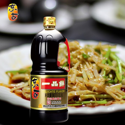 ซอสถั่วเหลือง ยี่พินเชียน หอมอร่อย ทำได้ทุกเมนู ขวดเดียวเอาอยู่ ตงกู่ 1.6L