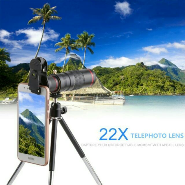 เลนส์ซูมมือถือ กำลังขยายสูงถึง 22 เท่า Telephoto lens รุ่น HX-S2208