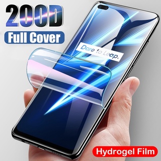 ฟิล์มไฮโดรเจล TPU นิ่ม แบบใส กันรอยหน้าจอ สําหรับ Realme 10 9i 8 7i 6i 5i Pro Plus C11 C12 C15 C17 GT C20 C21 GT NEO 2 3