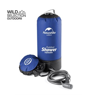 Naturehike Thailand ถังเก็บน้ำขนาดเบา ถังเก็บน้ำอาบน้ำ พับเก็บได้ 11 ลิตร PW1027 outfdoor shower  NH17L101-D