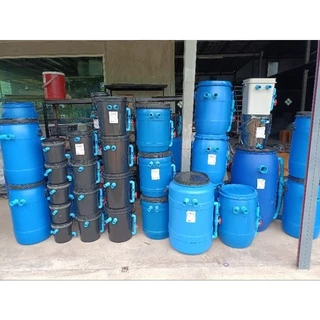 ใยกรองน้ำ ตัดวงกลม สำหรับใส่ถัง 5, 10 , 20 ลิตร เนื้อสก็อตไบรท์สีฟ้า (กรองมาลาวี)