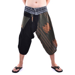 กางเกงซามูไรเอวผูก Samurai Pants Tie waist (Unisex)