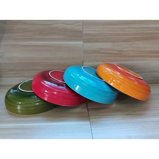 French LECREUSET 8-inch soup plate, vegetable plate, 4-piece multi-function plate yt