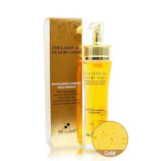 พร้อมส่ง 3W Clinic Collagen &amp; Luxury Gold Revitalizing Comport Gold Essence 150m. ให้ทองคำปรนนิบัติผิวคุณ