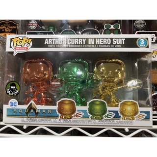 Funko Pop! Arthur Curry in Hero suit 3 pack