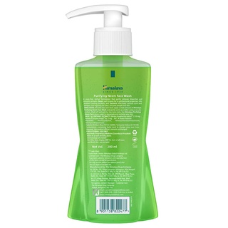 เจลล้างหน้า Himalaya Herbals Purifying Neem Face Wash, 200ml