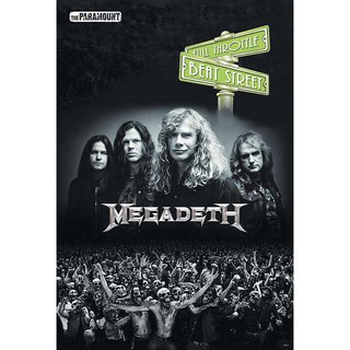 โปสเตอร์วงดนตรี Megadeth