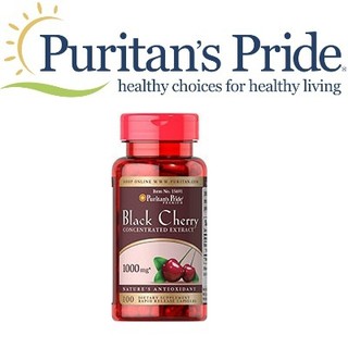 Puritans Pride Black Cherry 1000 mg 100 Capsules