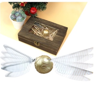 Harry Potter Golden Snitch Bludger Ball Quidditch Model Collection Cosplay Cake Christmas Tree Decoration